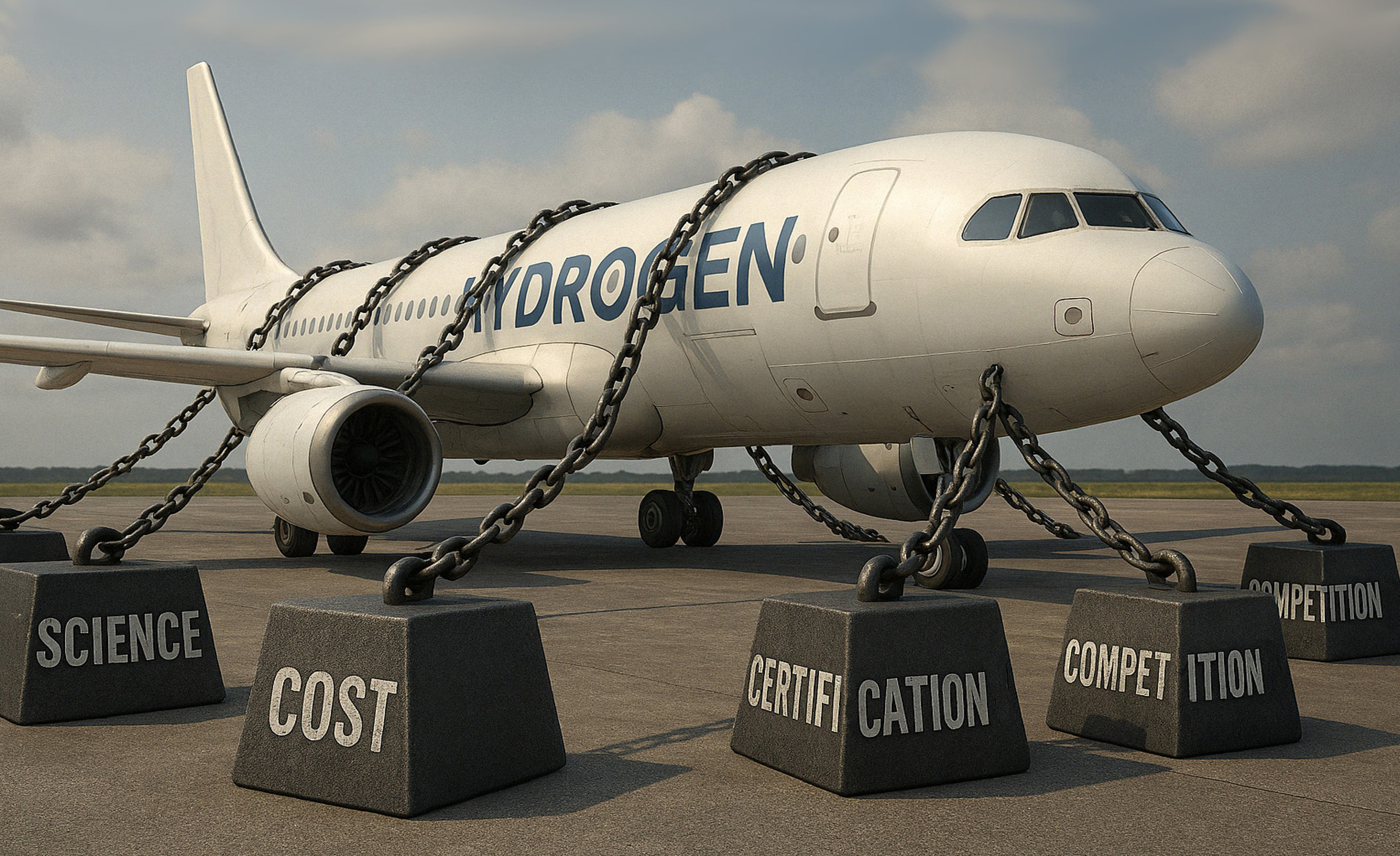 Hydrogen is NOT the future for aviation