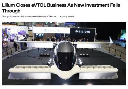 Lilium insolvency