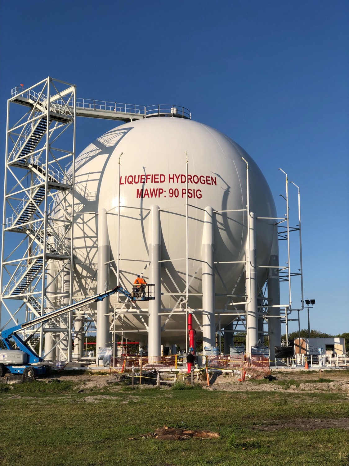 NASA hydrogen storage tank