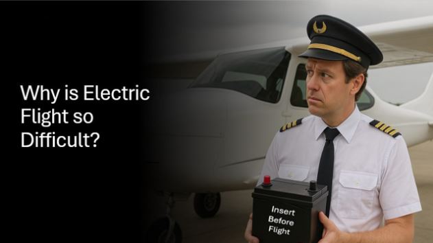 Why is electric flight so difficult?